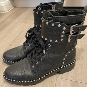 Sam Edelman Black Jennifer Boot - Combat